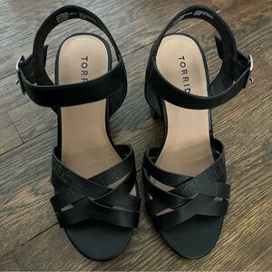 Torrid Animal Print Block Heel, Size 8.5W